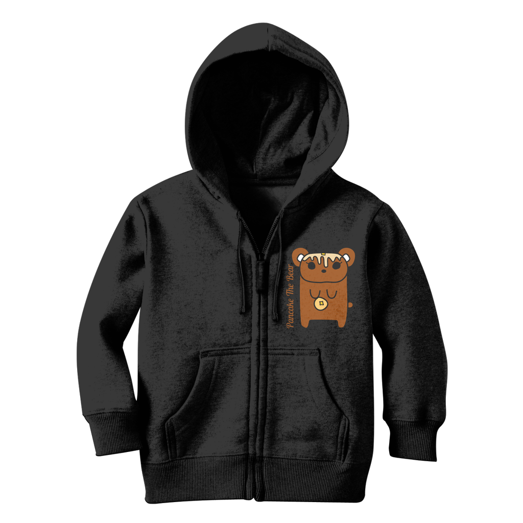 Pancake The Bear - Classic Kids Zip Hoodie