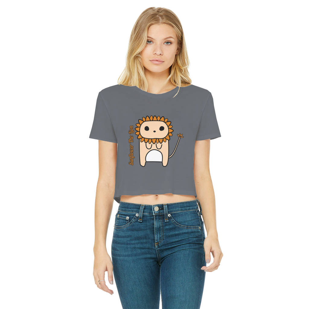 Sunflower the Lion - Women's Cropped Top