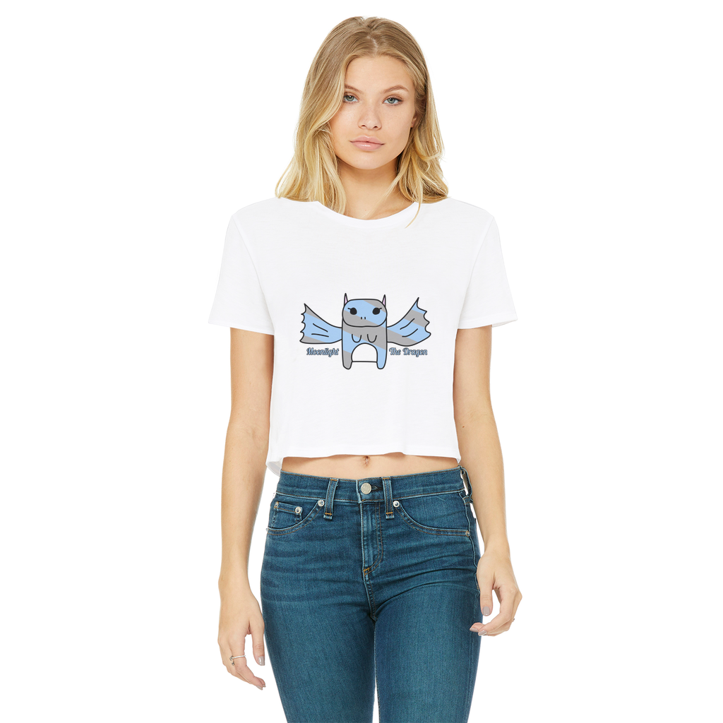 Moonlight The Dragon - Women's Cropped Top