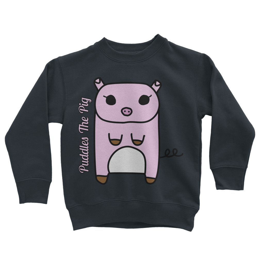 Puddles The Pig - Classic Kids Sweatshirt