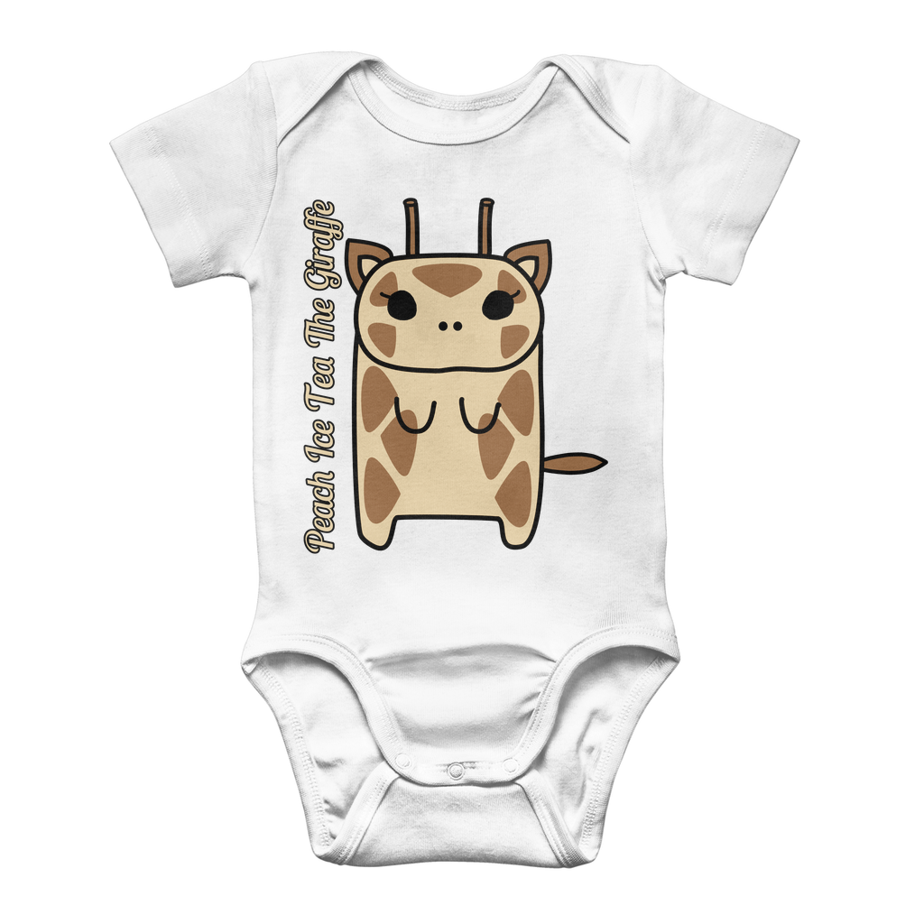 Peach Ice Tea The Giraffe - Classic Baby Bodysuit