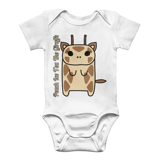 Peach Ice Tea The Giraffe - Classic Baby Bodysuit