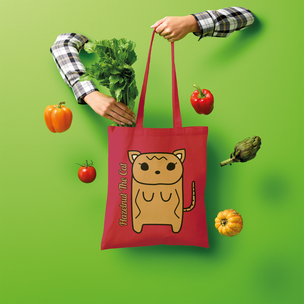 Hazelnut The Cat - Shopper Tote Bag