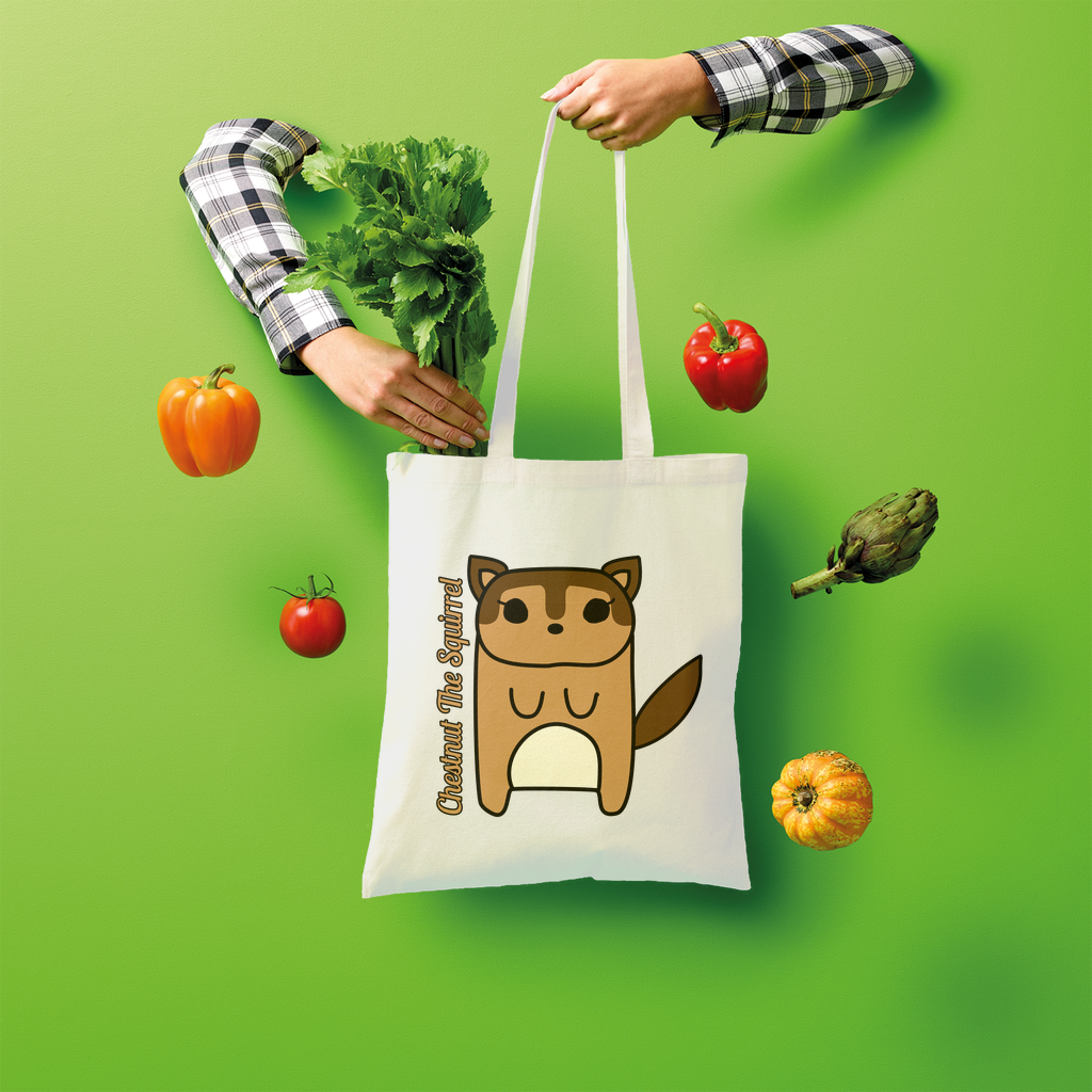 Chestnut The Squirrel - Shopper Tote Bag