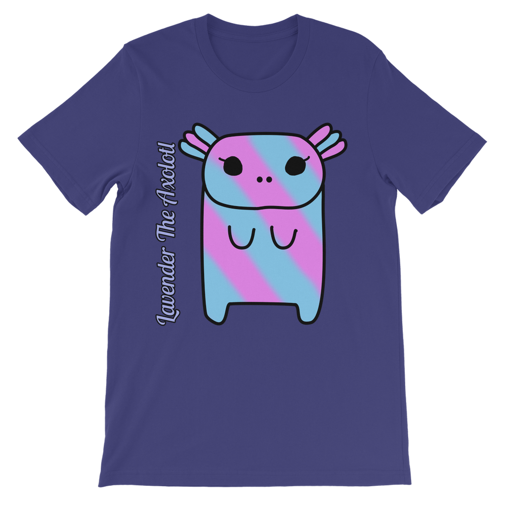 Lavender The Axolotl - Premium Kids T-Shirt