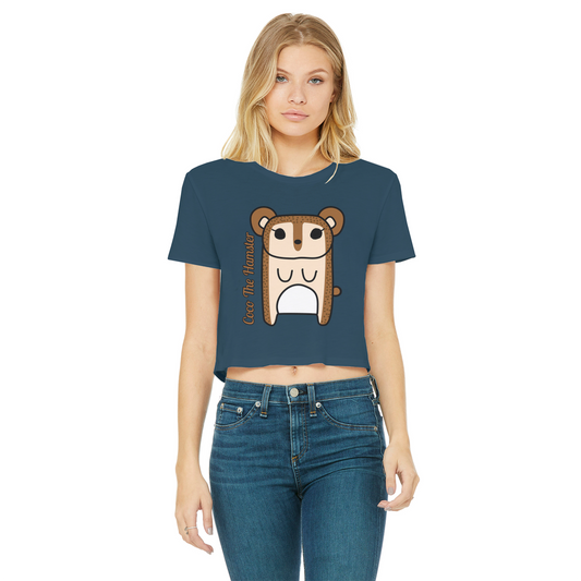 Coco The Hamster - Women's Cropped Top