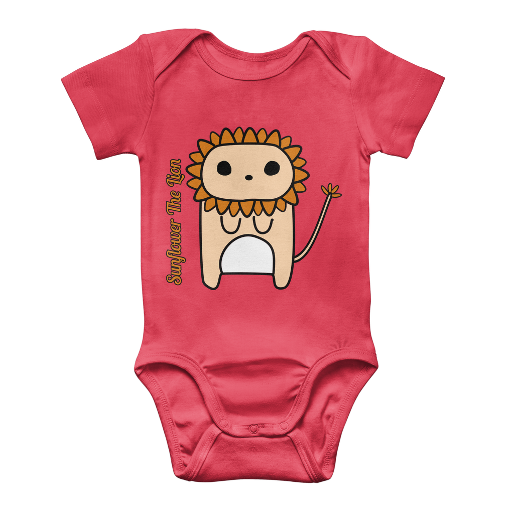 Sunflower the Lion - Classic Baby Bodysuit