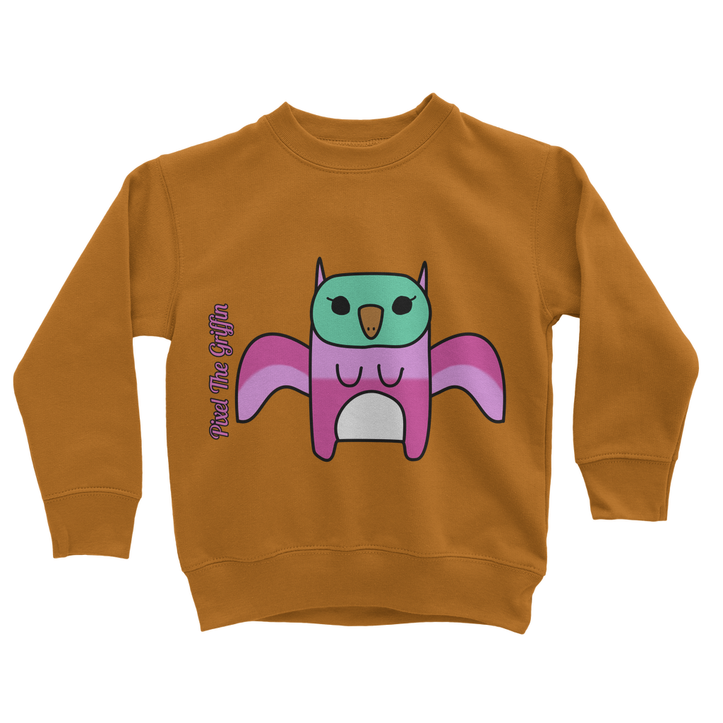 Pixel The Griffin - Classic Kids Sweatshirt