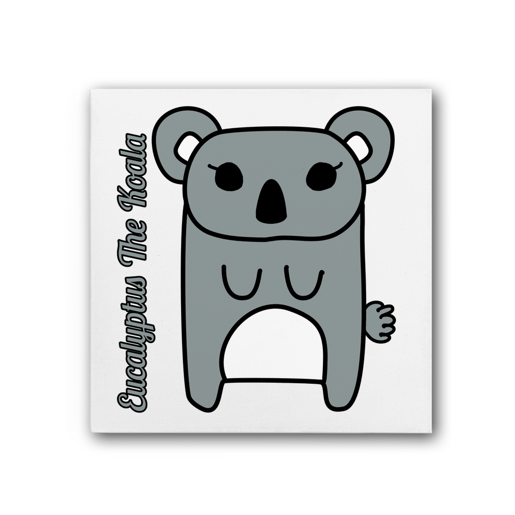 Eucalyptus The Koala - Premium Stretched Canvas