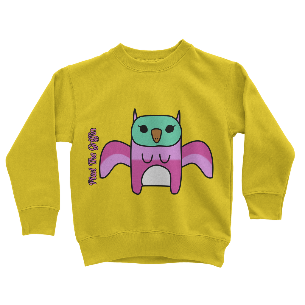 Pixel The Griffin - Classic Kids Sweatshirt