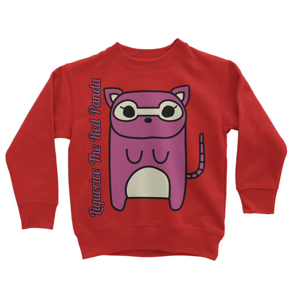 Liquorice The Red Panda - Classic Kids Sweatshirt