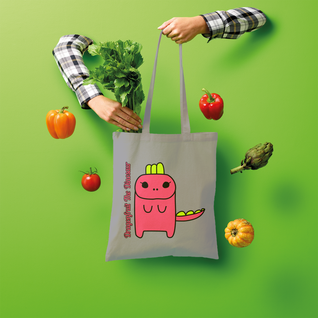 Dragonfruit The Dinosaur - Shopper Tote Bag