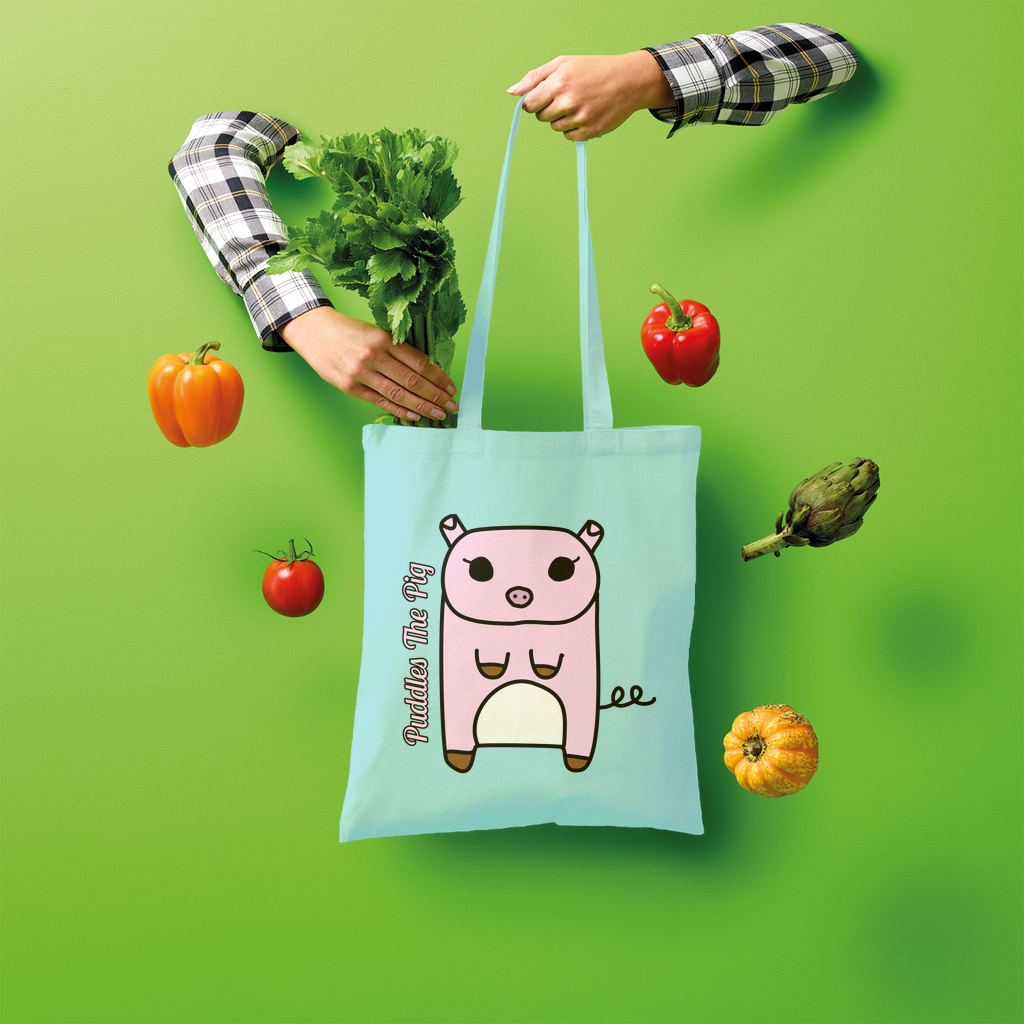 Puddles The Pig - Shopper Tote Bag