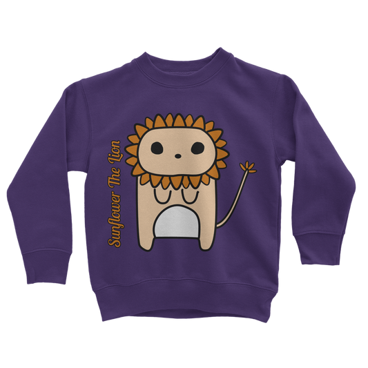 Sunflower the Lion - Classic Kids Sweatshirt