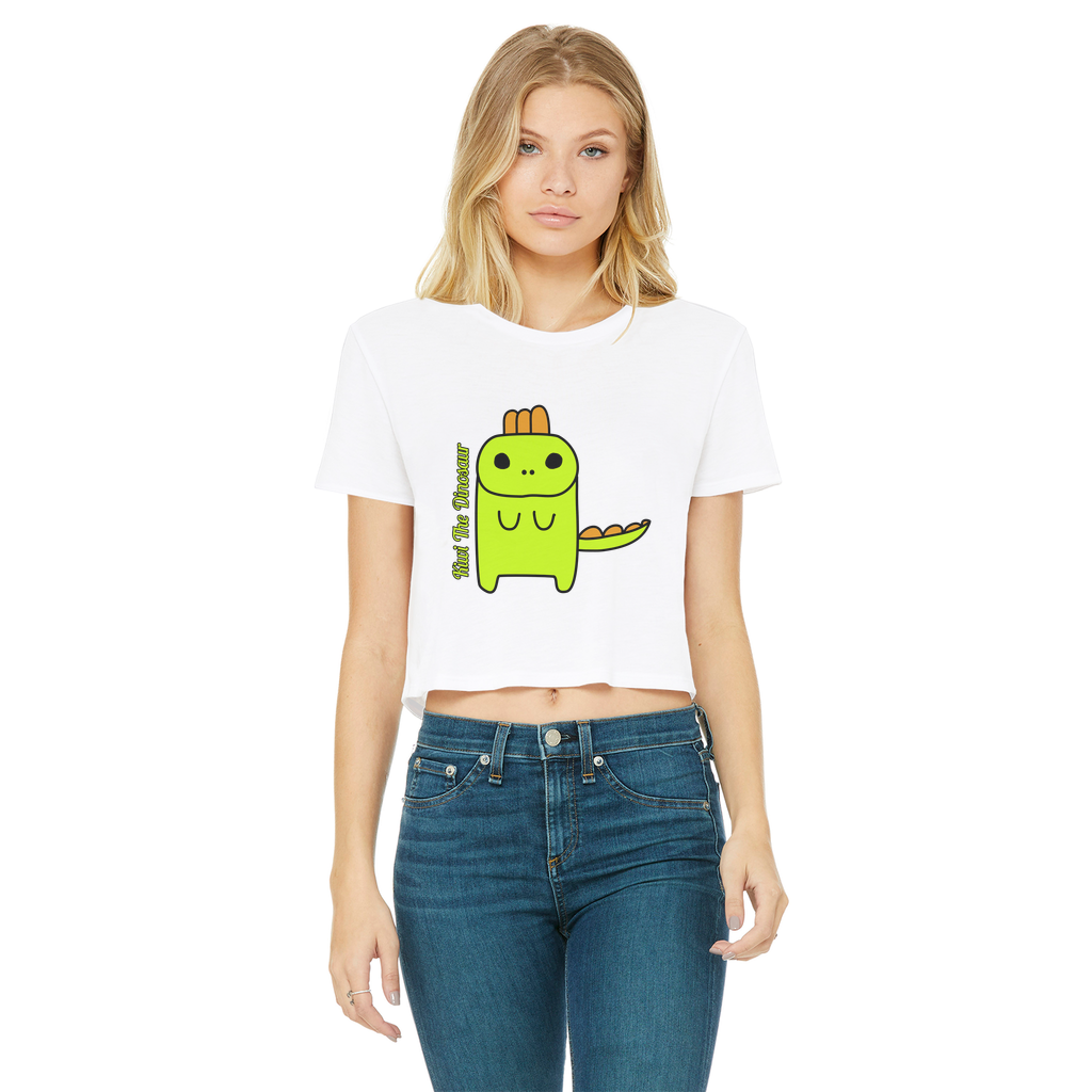 Kiwi The Dinosaur - Women's Cropped Top