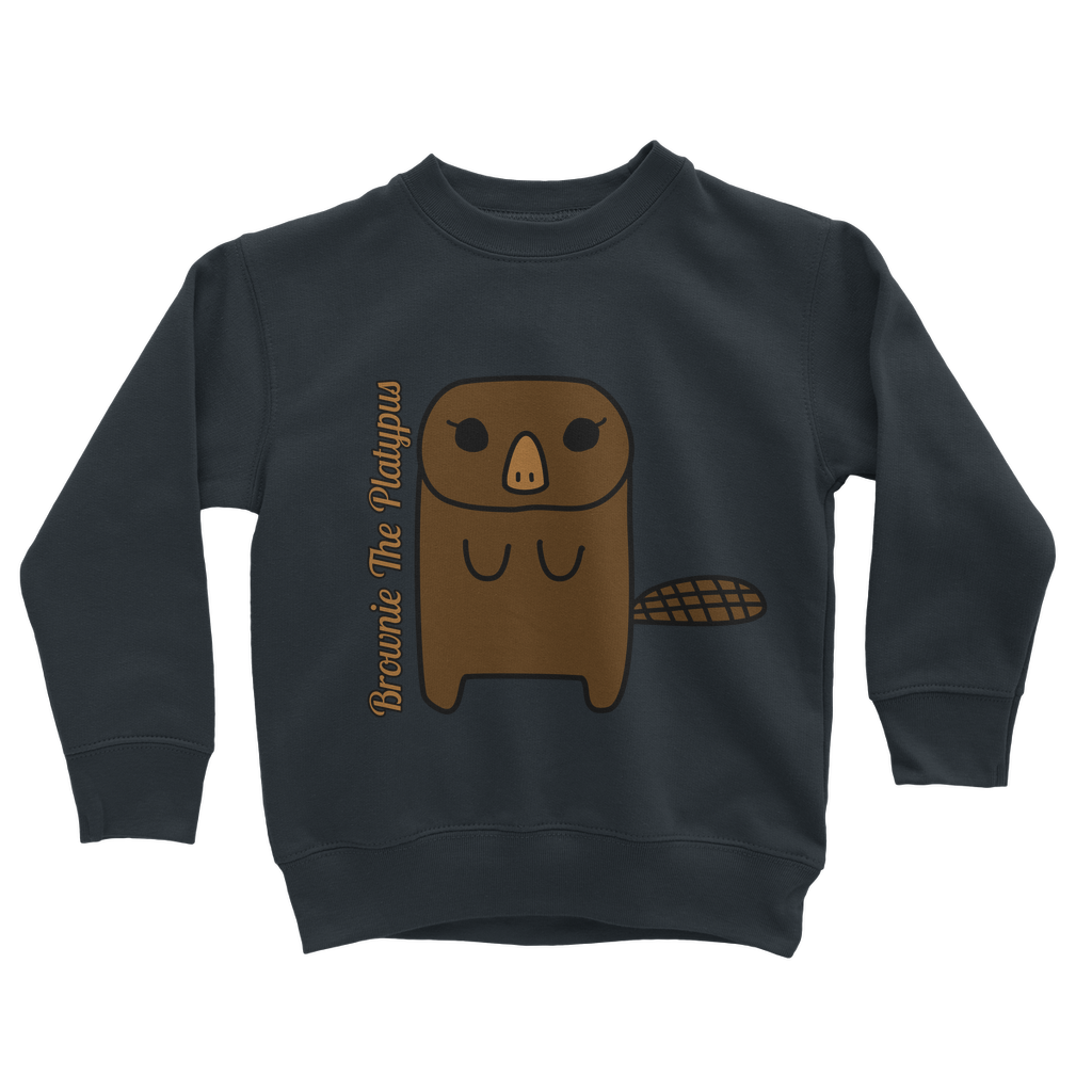 Brownie The Platypus - Classic Kids Sweatshirt