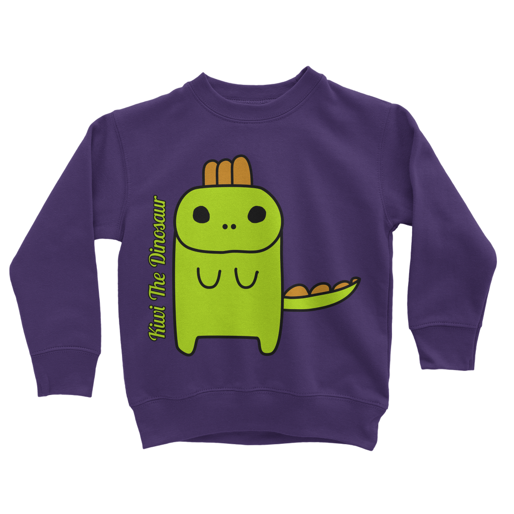 Kiwi The Dinosaur - Classic Kids Sweatshirt