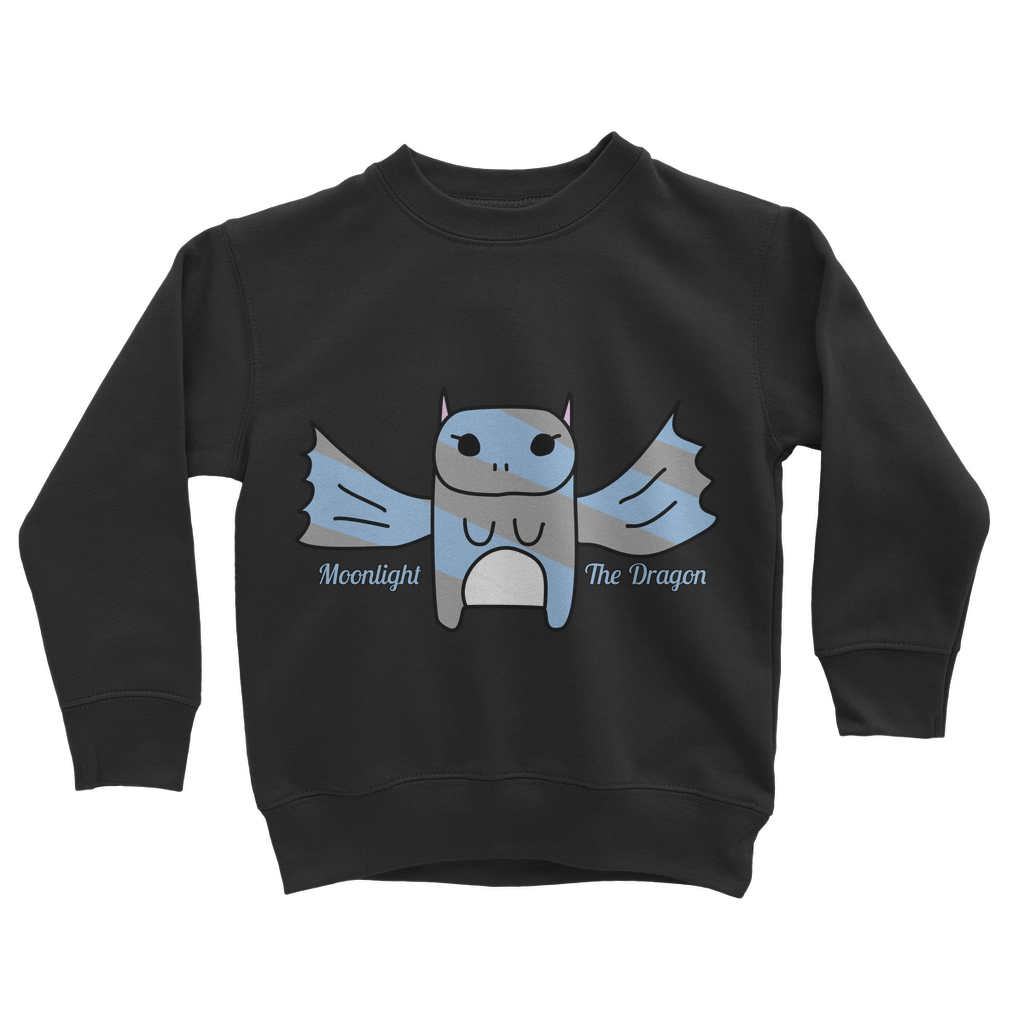 Moonlight The Dragon - Classic Kids Sweatshirt