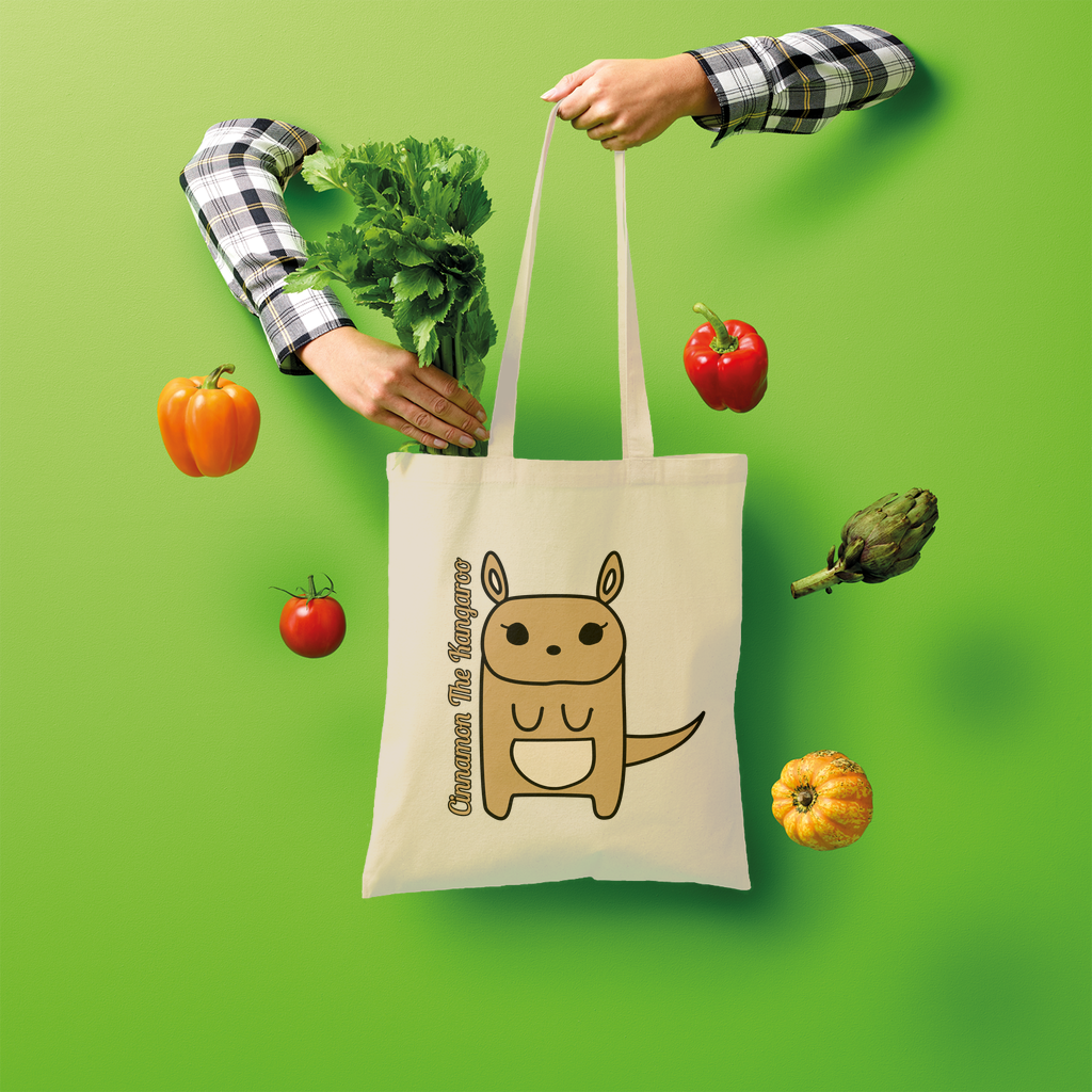 Cinnamon The Kangaroo - Shopper Tote Bag