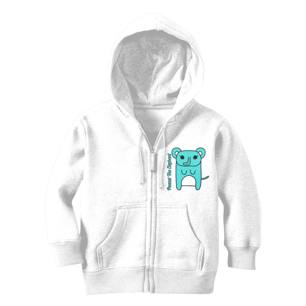 Peanut The Elephant - Classic Kids Zip Hoodie