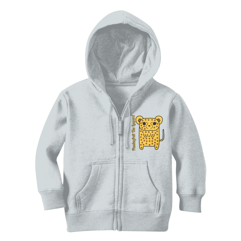 Passionfruit The Leopard - Classic Kids Zip Hoodie