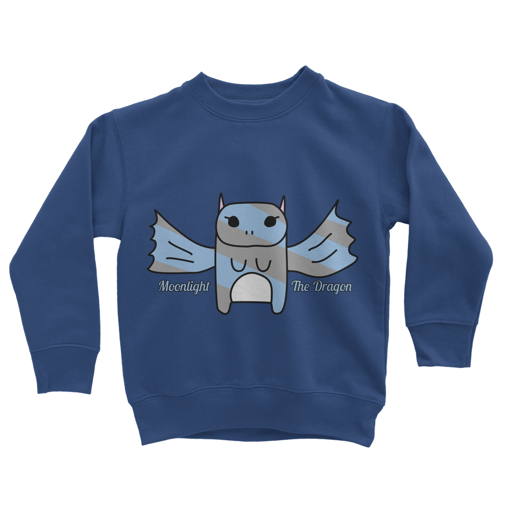 Moonlight The Dragon - Classic Kids Sweatshirt