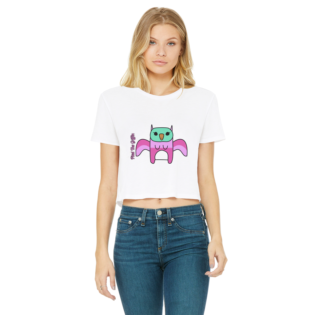 Pixel The Griffin - Women's Cropped Top