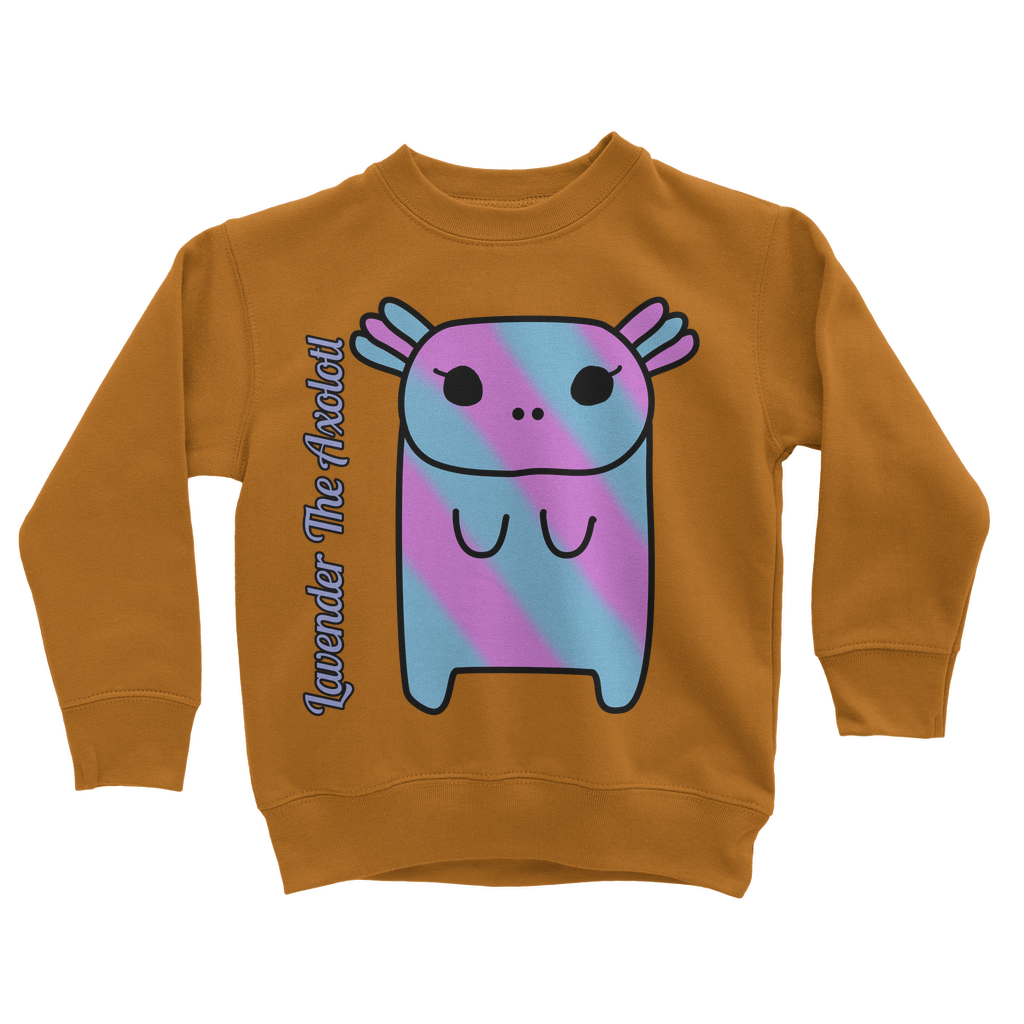 Lavender The Axolotl - Classic Kids Sweatshirt