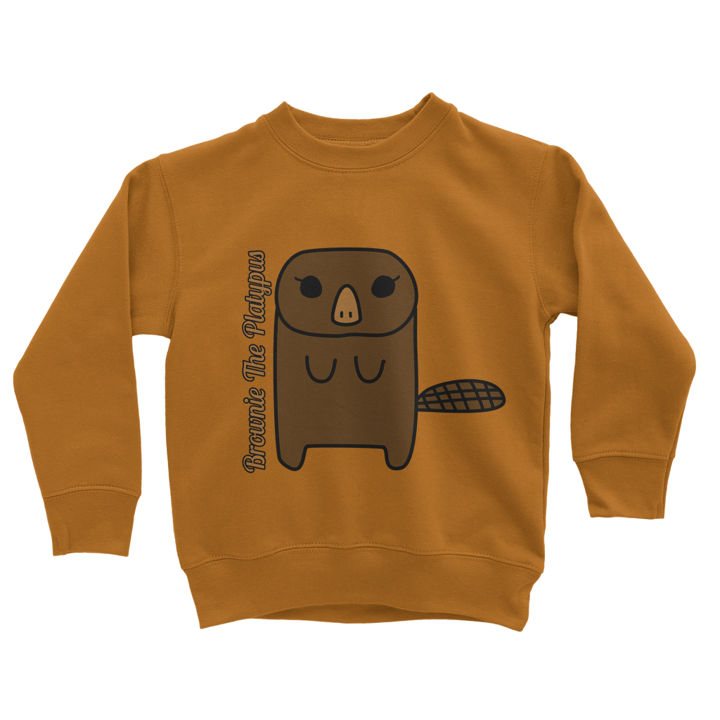 Brownie The Platypus - Classic Kids Sweatshirt