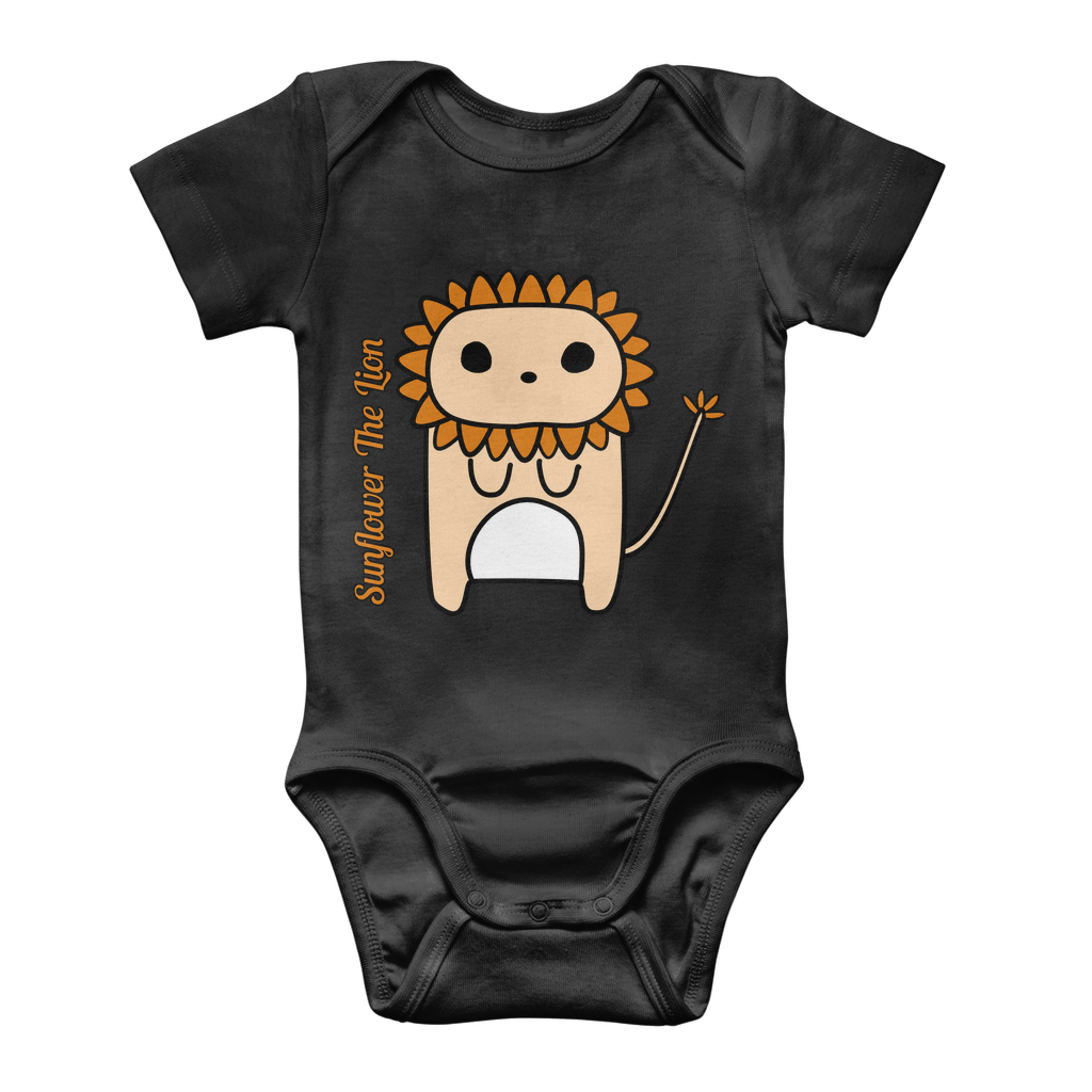 Sunflower the Lion - Classic Baby Bodysuit