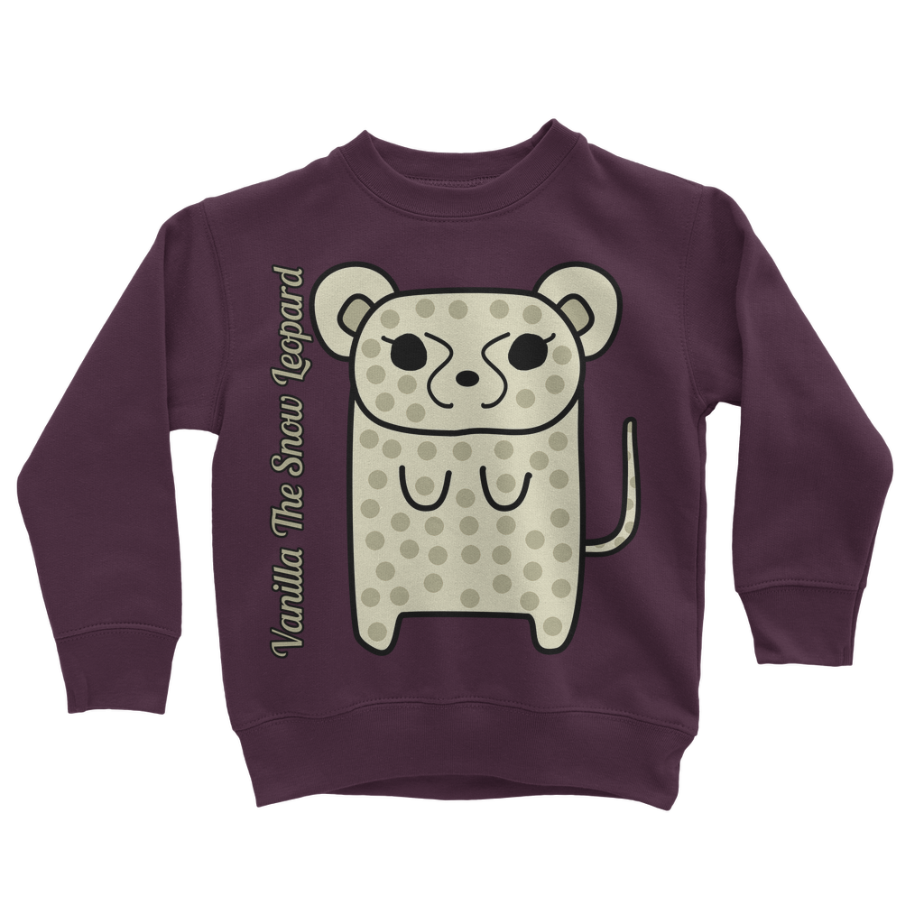 Vanilla The Snow Leopard - Classic Kids Sweatshirt