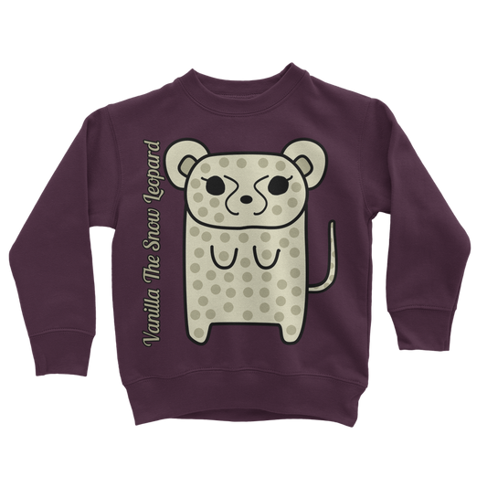 Vanilla The Snow Leopard - Classic Kids Sweatshirt