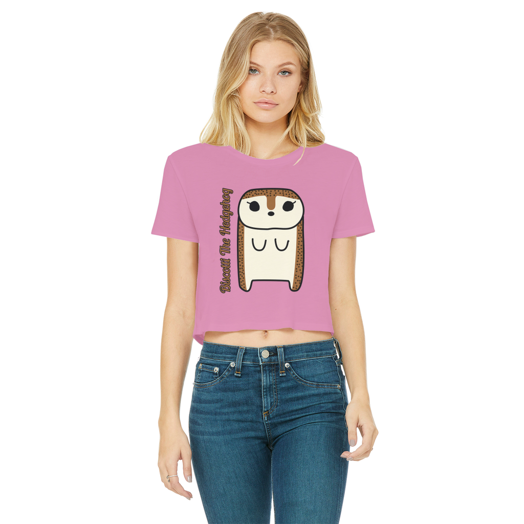 Biscotti The Hedgehog - Women's Cropped Top