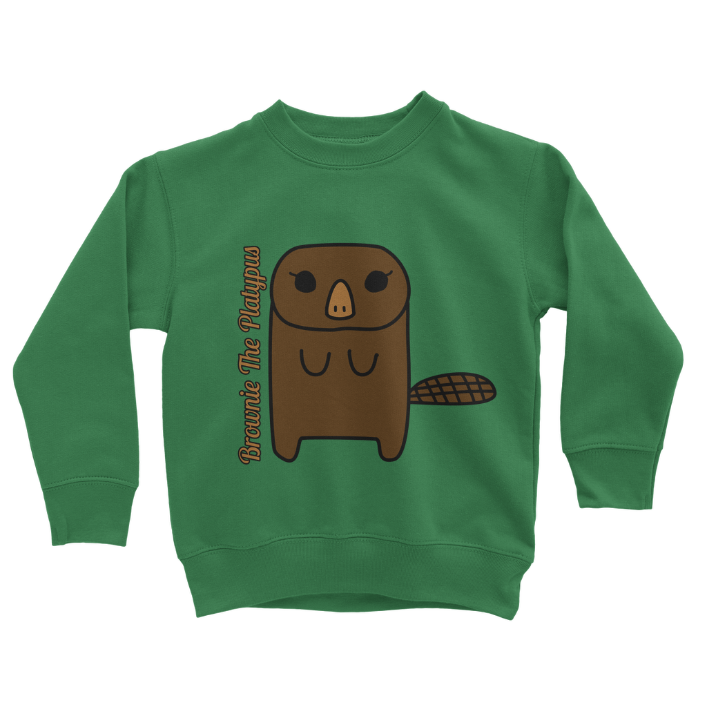 Brownie The Platypus - Classic Kids Sweatshirt