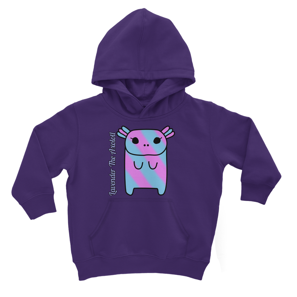 Lavender The Axolotl - Classic Kids Hoodie