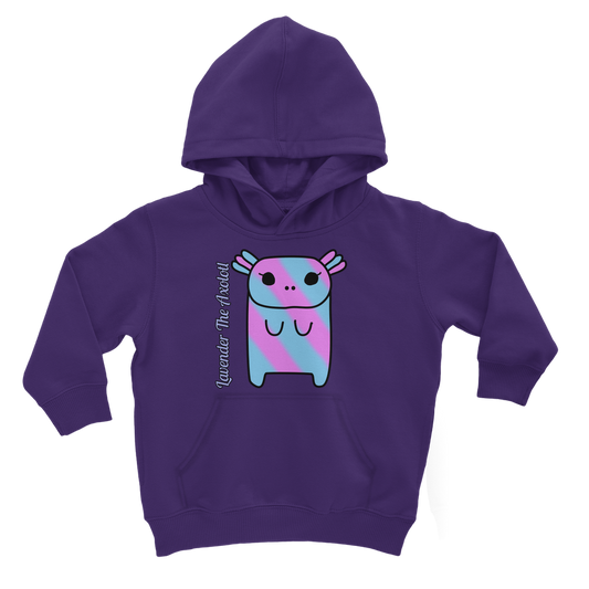 Lavender The Axolotl - Classic Kids Hoodie