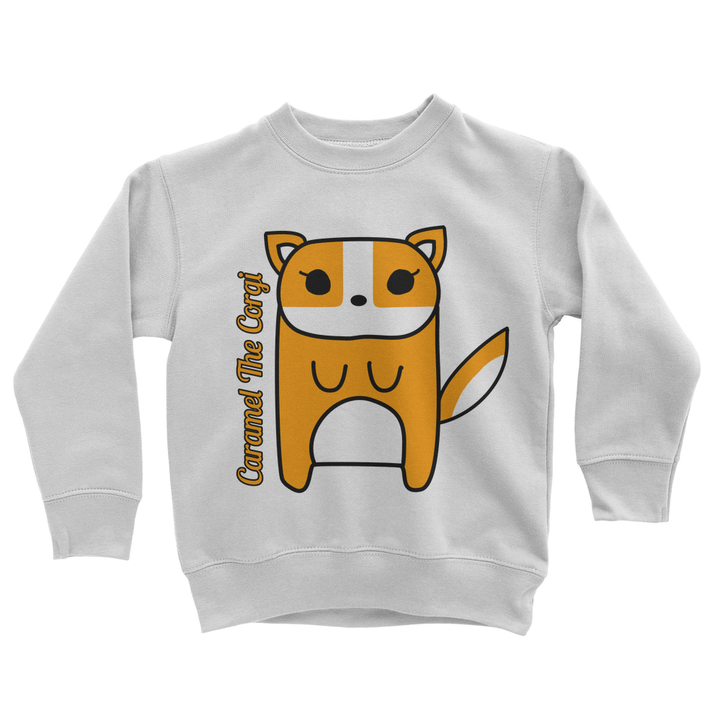 Caramel The Corgi - Classic Kids Sweatshirt