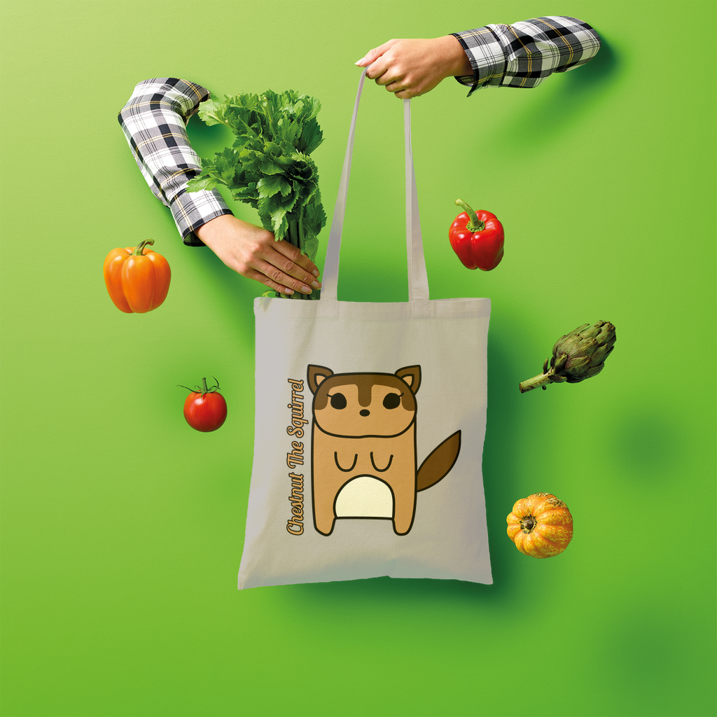 Chestnut The Squirrel - Shopper Tote Bag