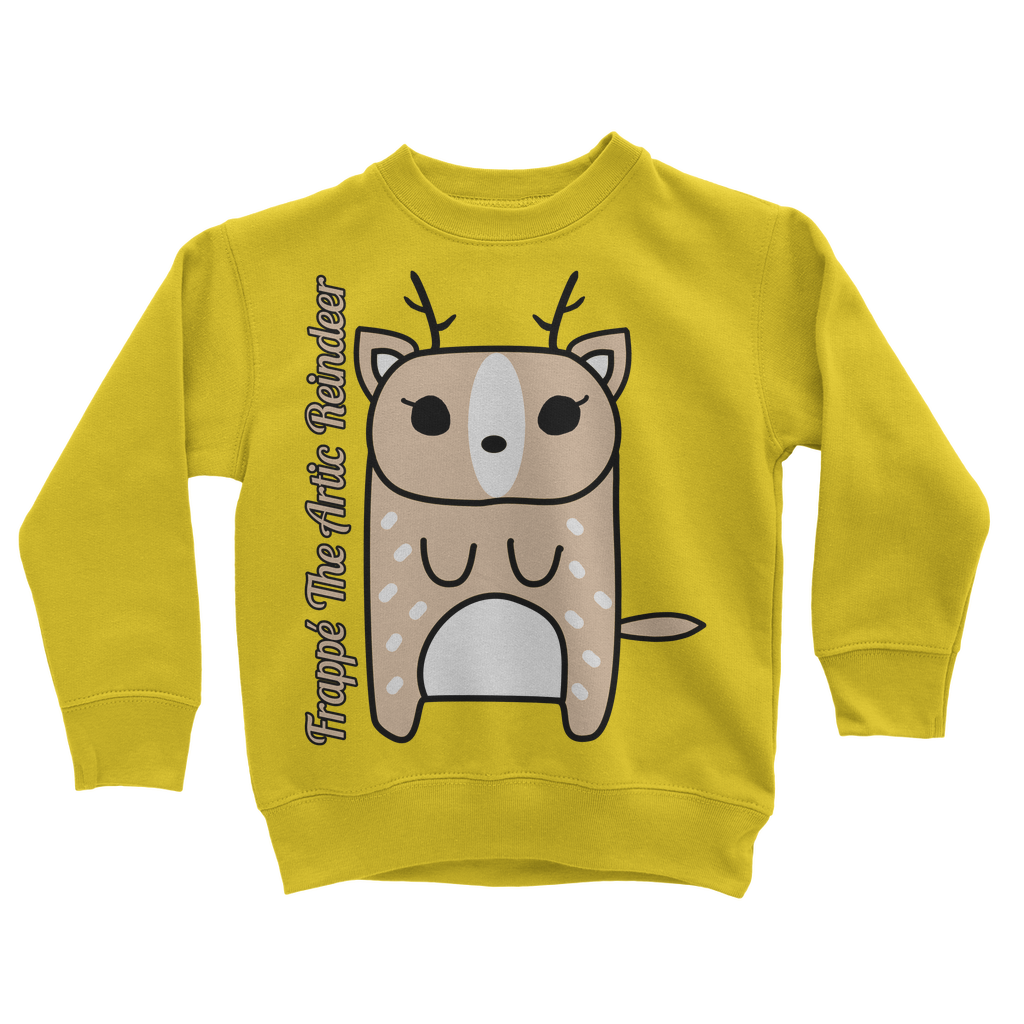 Frappé The Artic Reindeer - Classic Kids Sweatshirt