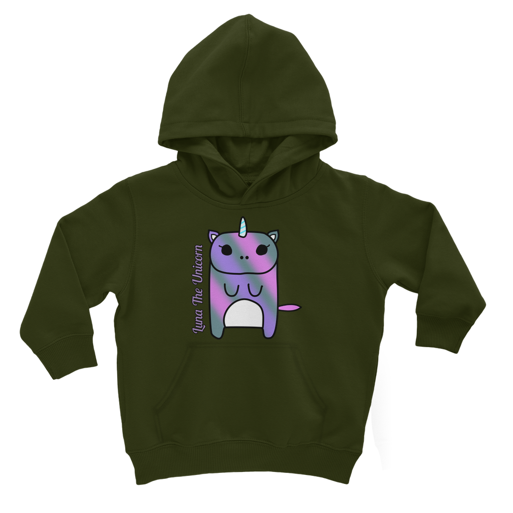 Luna The Unicorn - Classic Kids Hoodie