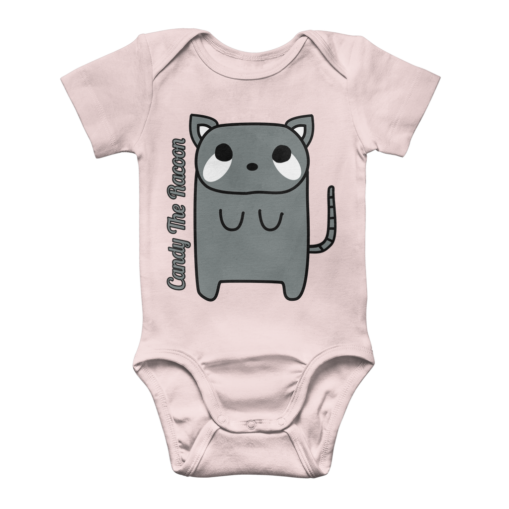 Candy The Racoon - Classic Baby Bodysuit