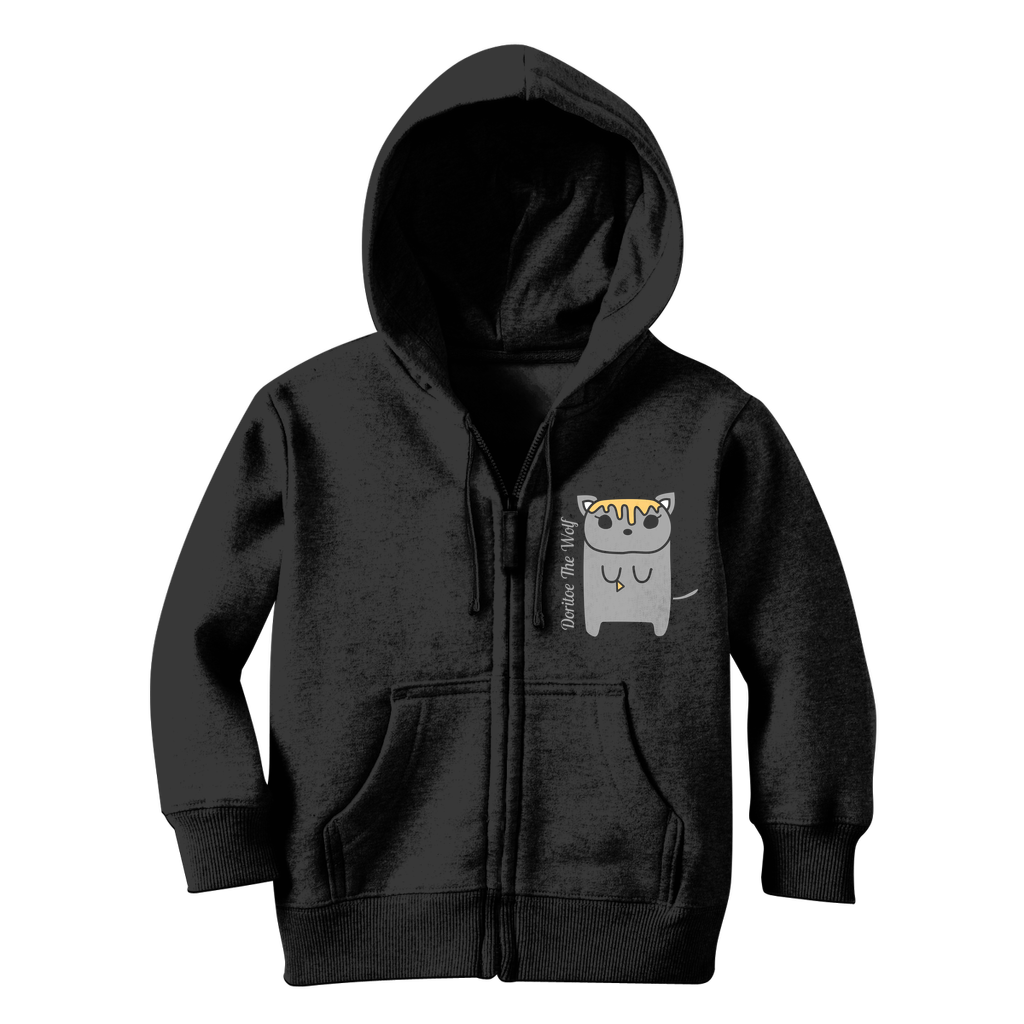 Doritoe The Wolf - Classic Kids Zip Hoodie