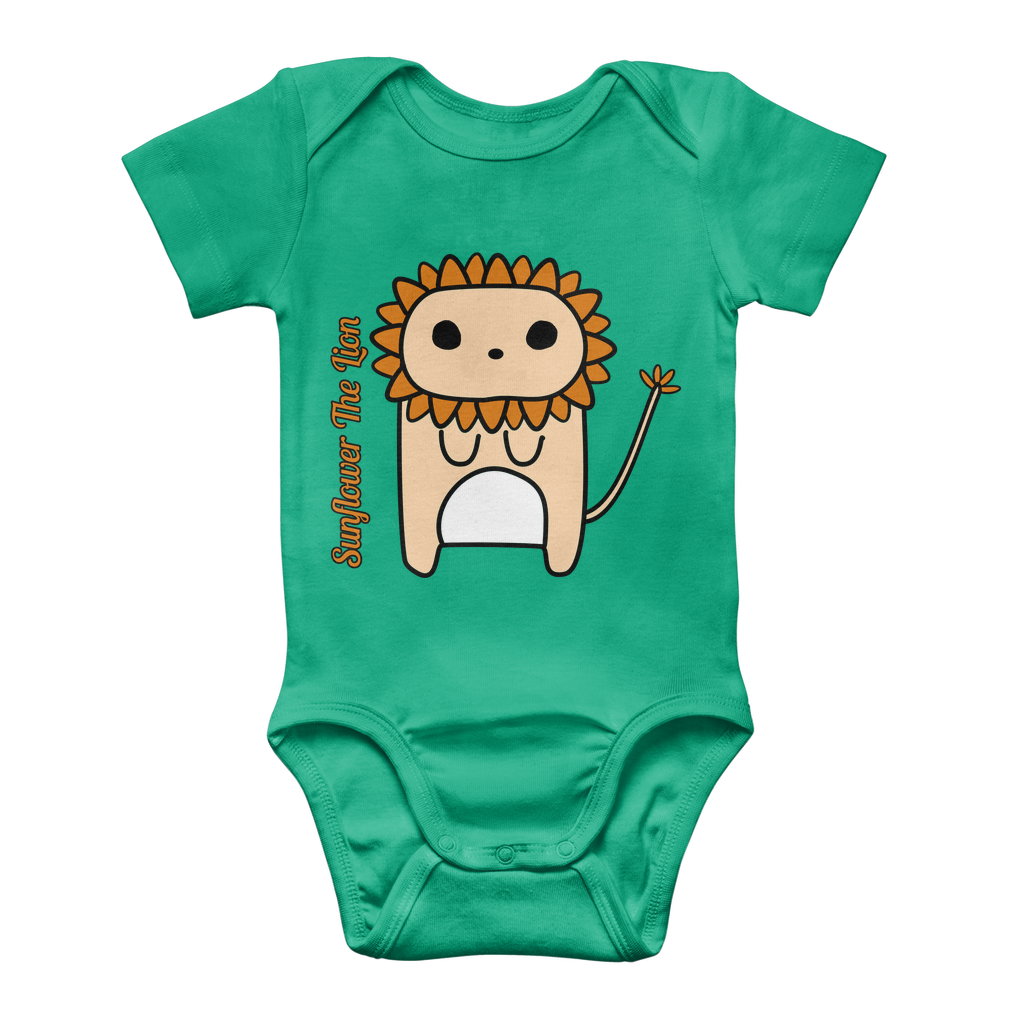 Sunflower the Lion - Classic Baby Bodysuit