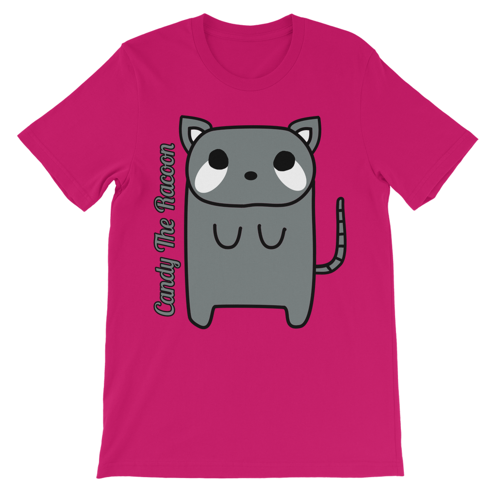 Candy The Racoon - Premium Kids T-Shirt