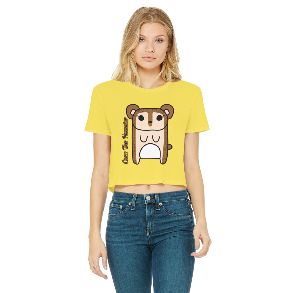 Coco The Hamster - Women's Cropped Top