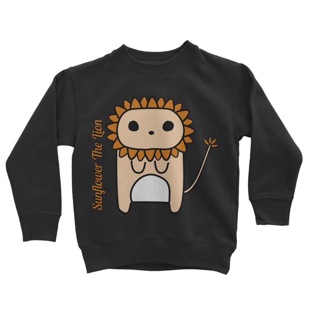 Sunflower the Lion - Classic Kids Sweatshirt