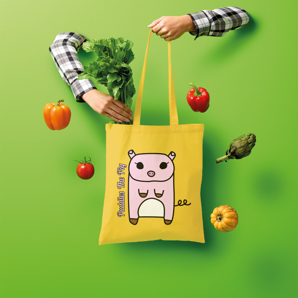 Puddles The Pig - Shopper Tote Bag