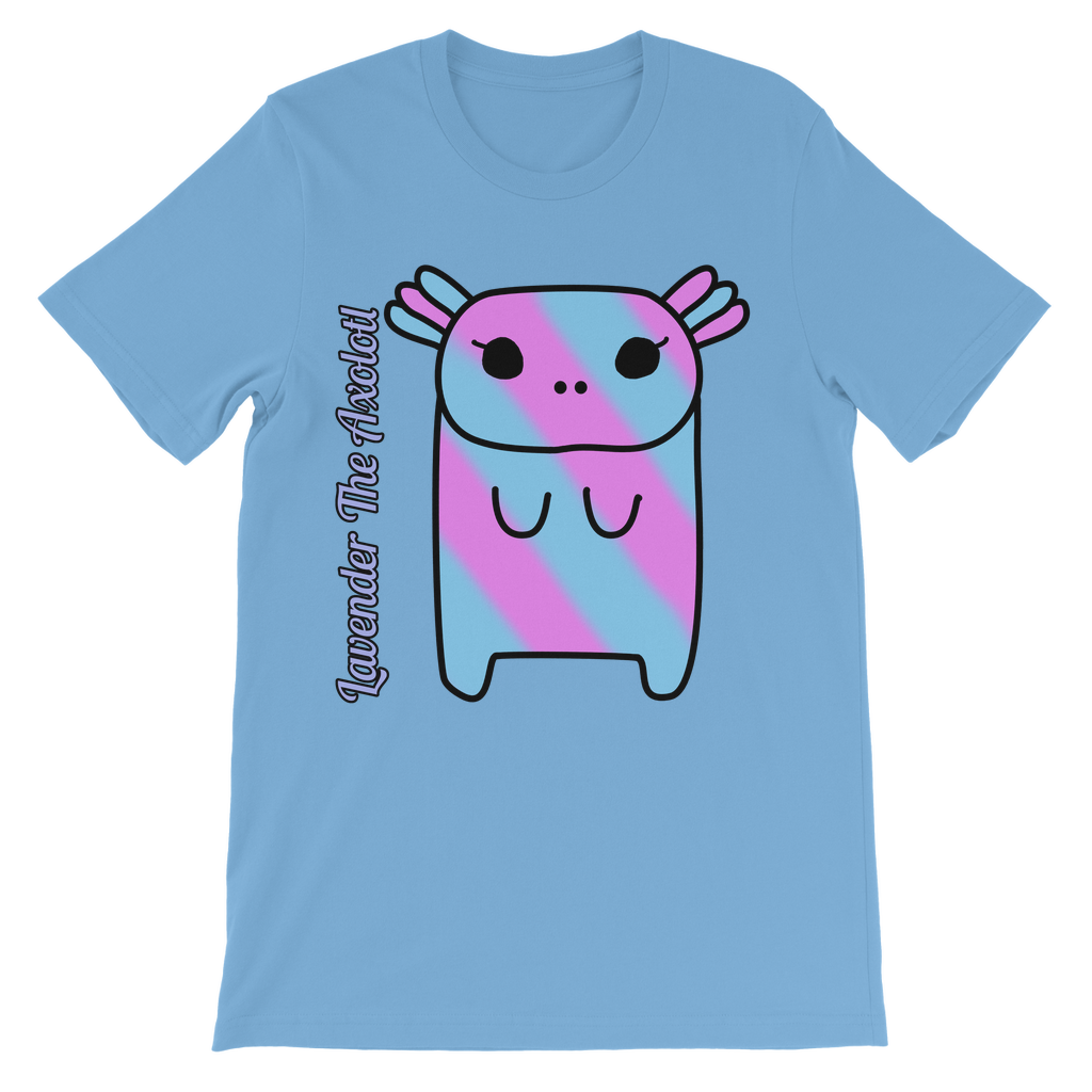 Lavender The Axolotl - Premium Kids T-Shirt