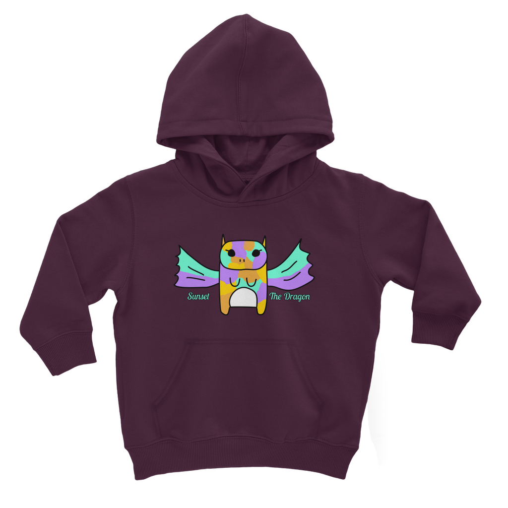 Sunset The Dragon - Classic Kids Hoodie