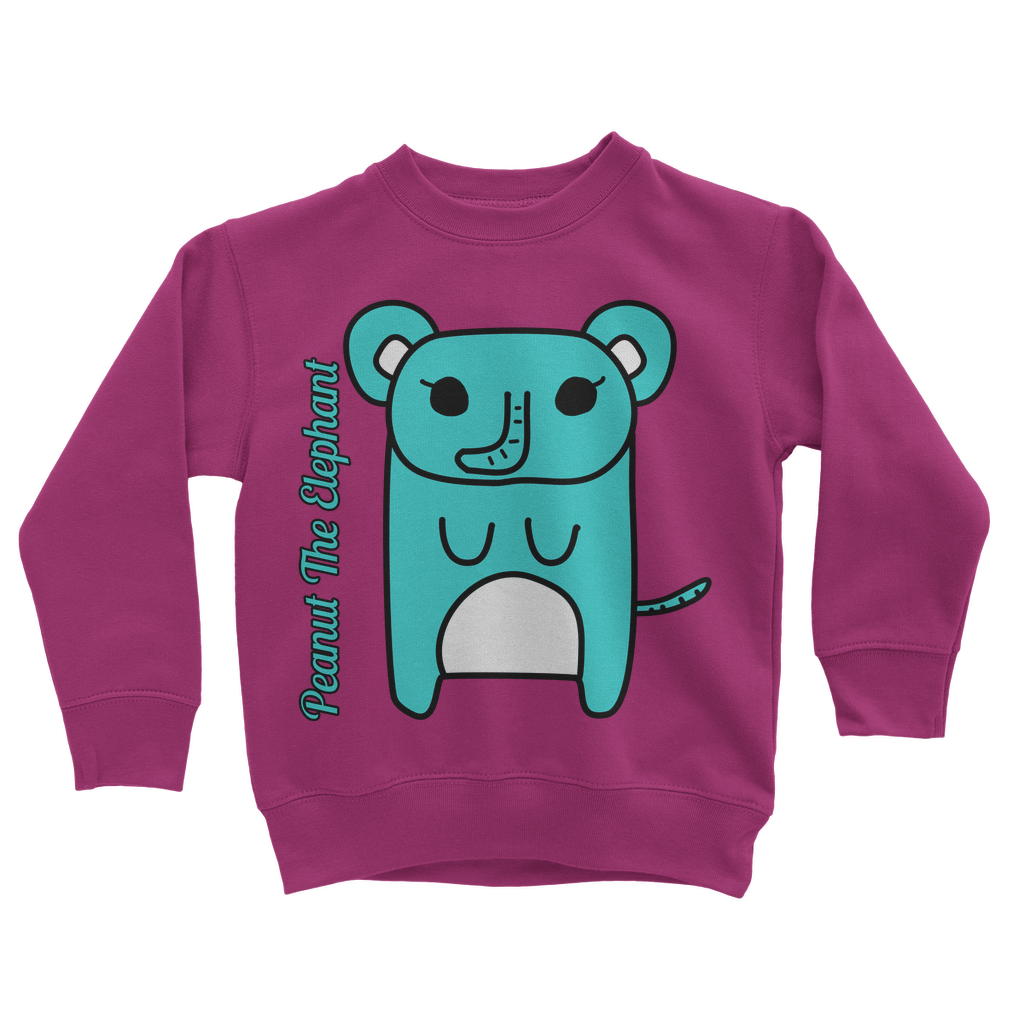 Peanut The Elephant - Classic Kids Sweatshirt